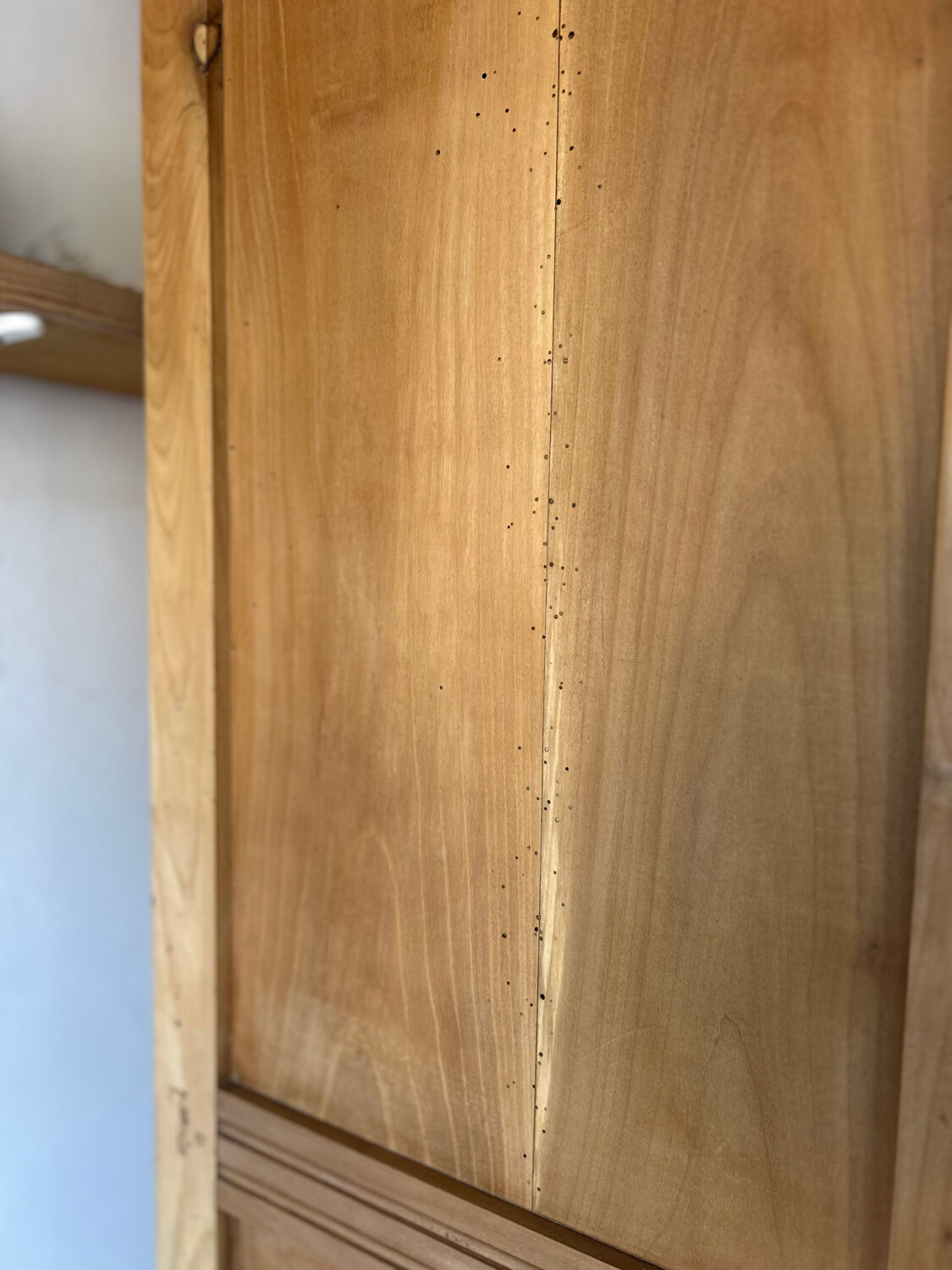Renovated antique Parisian wardrobe
