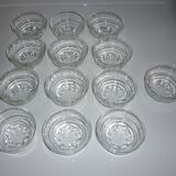 Coupelles en verre 2 lots de 6