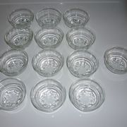 Coupelles en verre 2 lots de 6