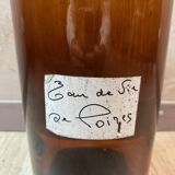 Large amber bottle