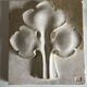 Gothic Trefoil High Relief Wall Plaster Work Proof 1980