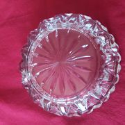 Vintage glass ashtray