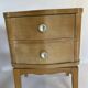 Pair of vintage nightstands or bedside tables from the 50s
