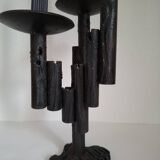 Brutalist chandelier from the 70s