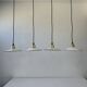 Lot of 4 small vintage enamel pendants