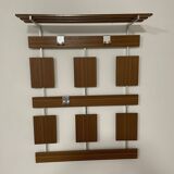 Wall coat rack