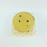 Large Amber Bubble Glass Ceiling Light by Helena Tynell for Limburg, 1960s