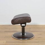 Ergonomic Lounge Chair with Ottoman Model from Ekornes Stressless, 2000s, Set of 2