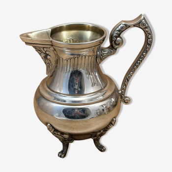 Silver metal pot (*)