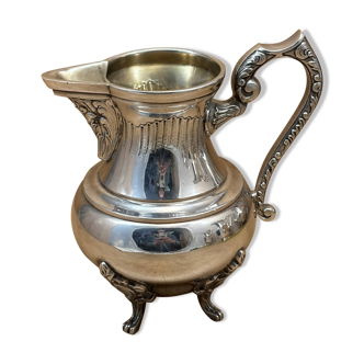 Silver metal pot (*)