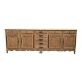 Huge mid-20th century sideboard in solid oak