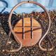 Industrial metal chair