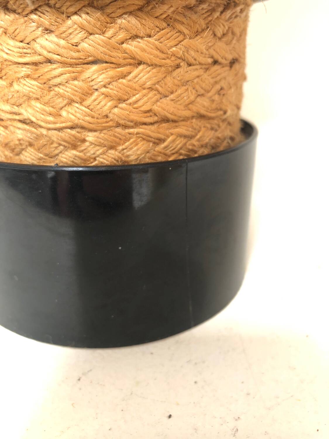 Rope and Bakelite lamp, 1970