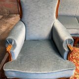 Louis XV style living room Sofa and pair of Armchairs