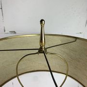 Grande lampe de table en laiton de style Stilnovo Spoutnik du milieu du siècle, États-Unis, années 1950