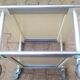 Design coffee table on wheels