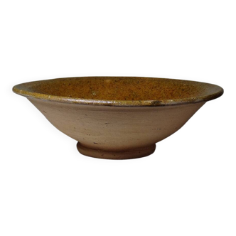 Small ceramic bowl, clay, vintage artisan style Tamegroute.
