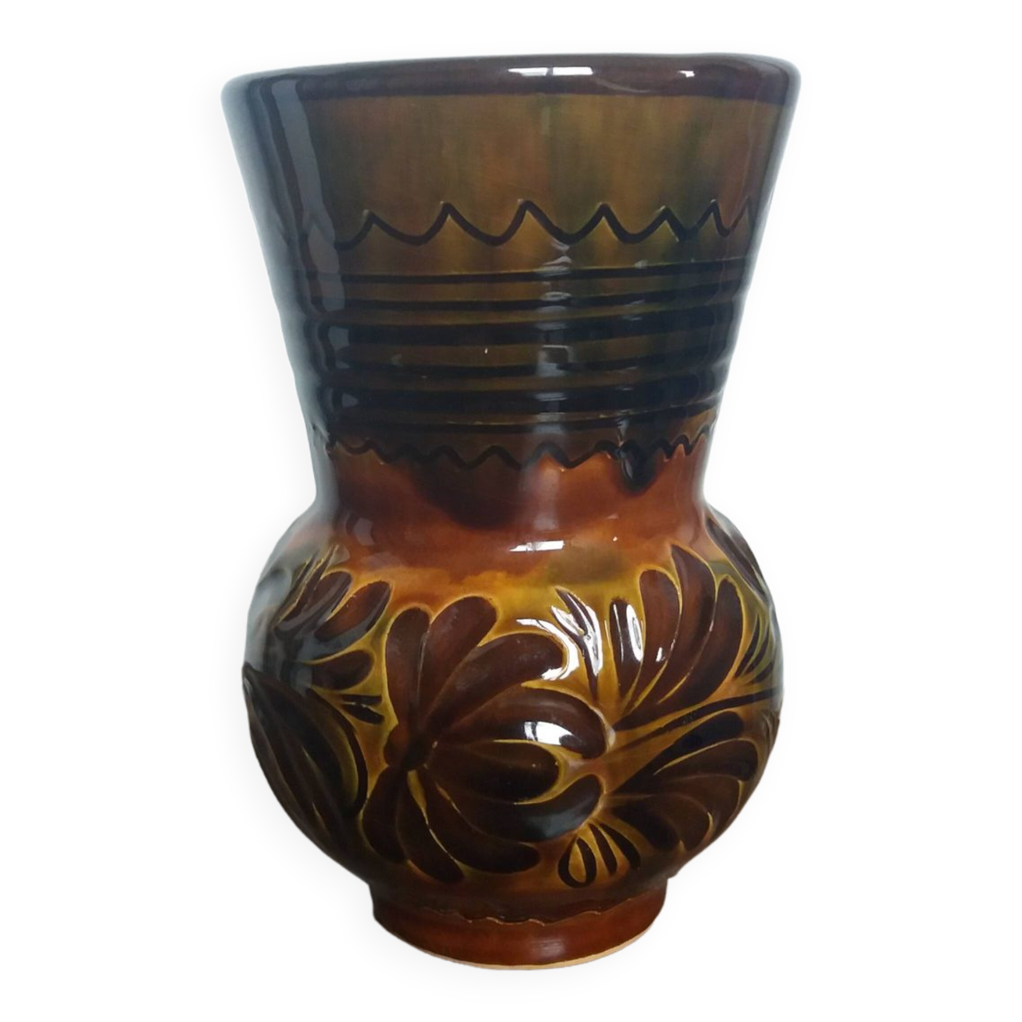 Vase signé hmv hongrie