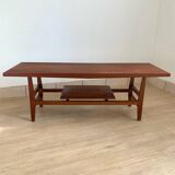 Scandinavian teak coffee table, 1960