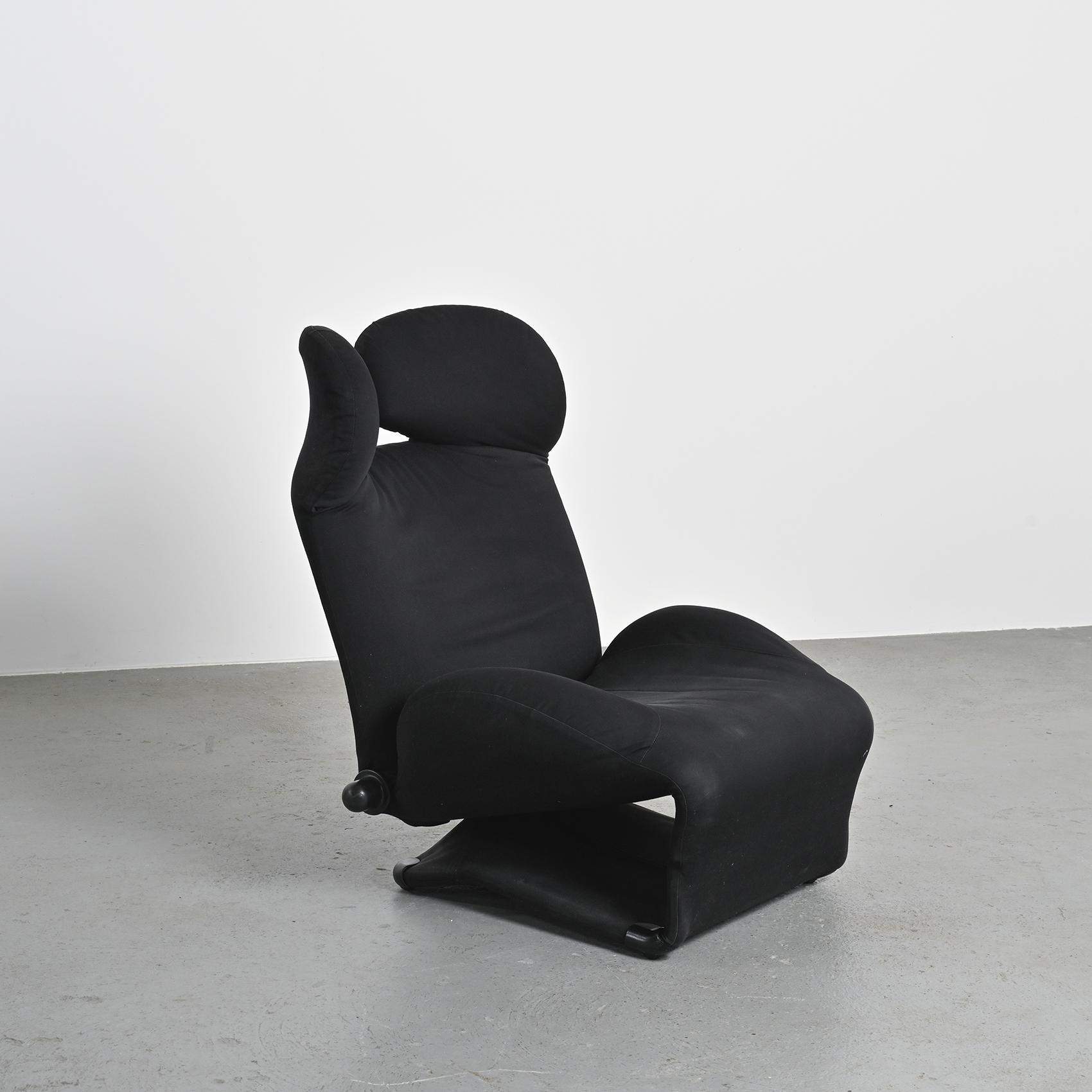Fauteuil Wink par Toshiyuki Kita pour Cassina, Italie vers 1980
