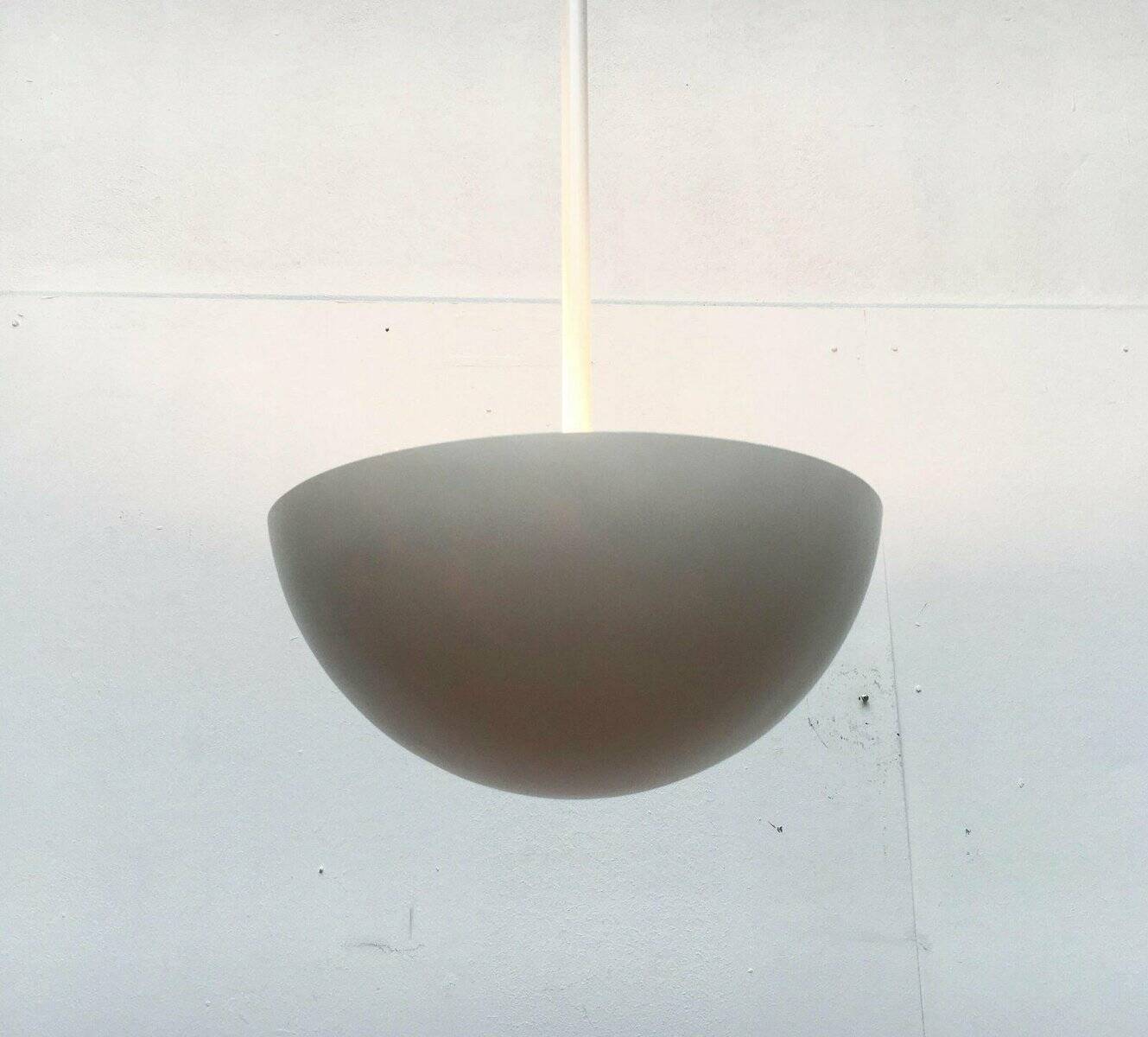 Mid-century modern style fiberglass pendant light, 1960s, set of 2.
