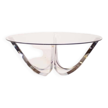 Sculptural Coffee Table Produced by Tri-Mark, 1970s