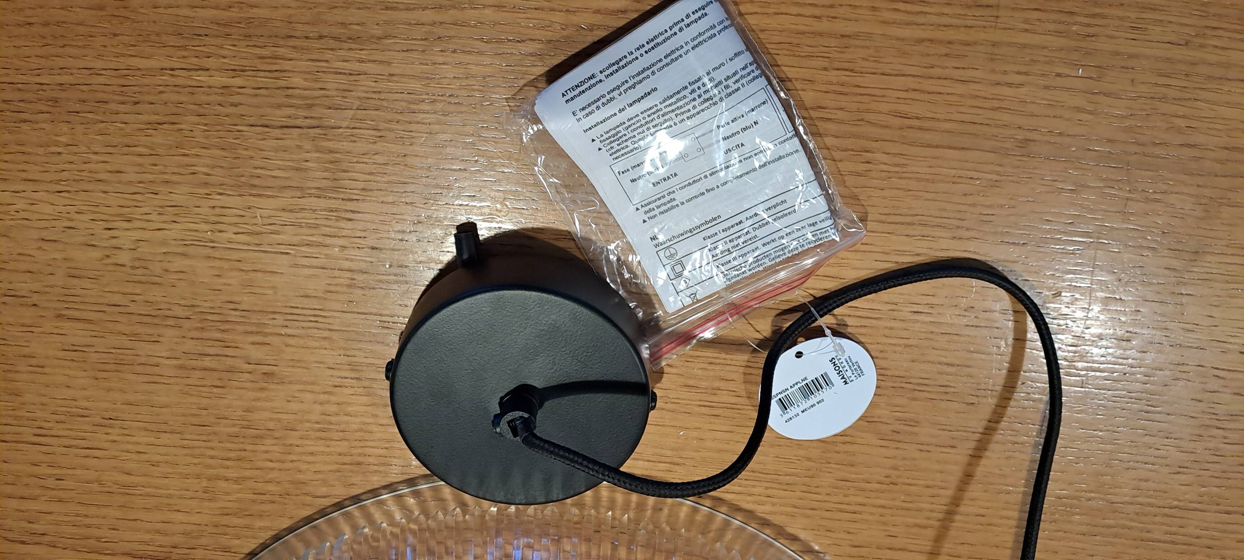 New Maison du monde industrial pendant light