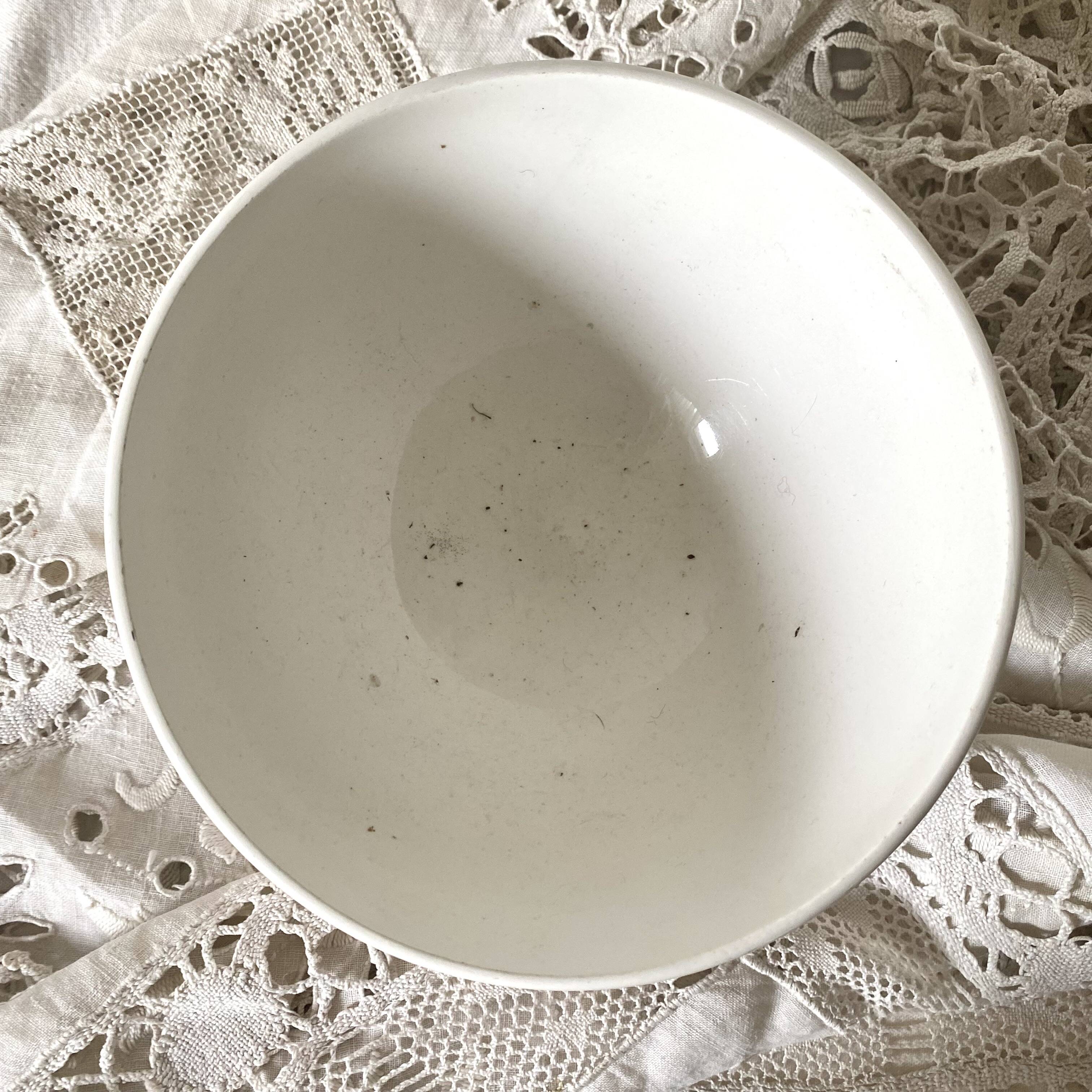 Old Digoin rose bowl