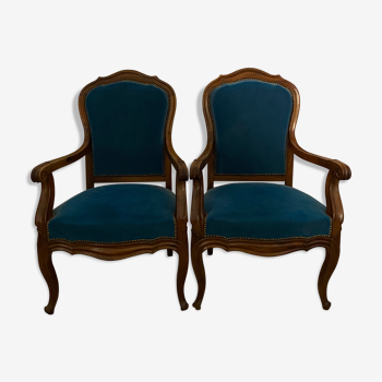 Pair of Louis XV armchairs