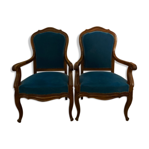 paire de fauteuils de