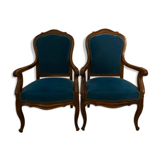 Pair of Louis XV armchairs