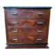 Art Deco Commode – Walnut Burl Veneer & Marble – 1930s