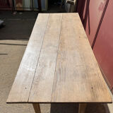 Table de ferme en chêne