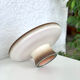 Artisanal ceramic compote bowl "Serra", 1960
