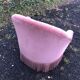 Pink toad armchair