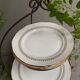 Dessert plates made of Sologne porcelain