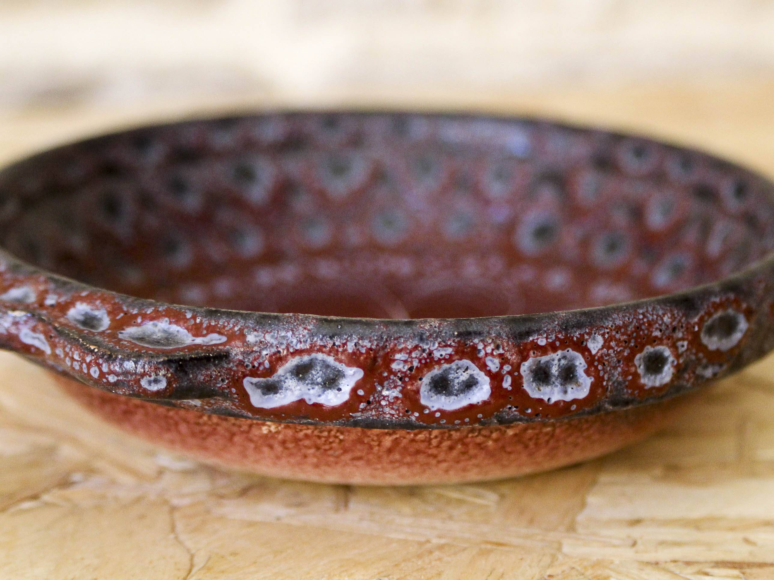 Empty ceramic pocket cup by Jean Austruy