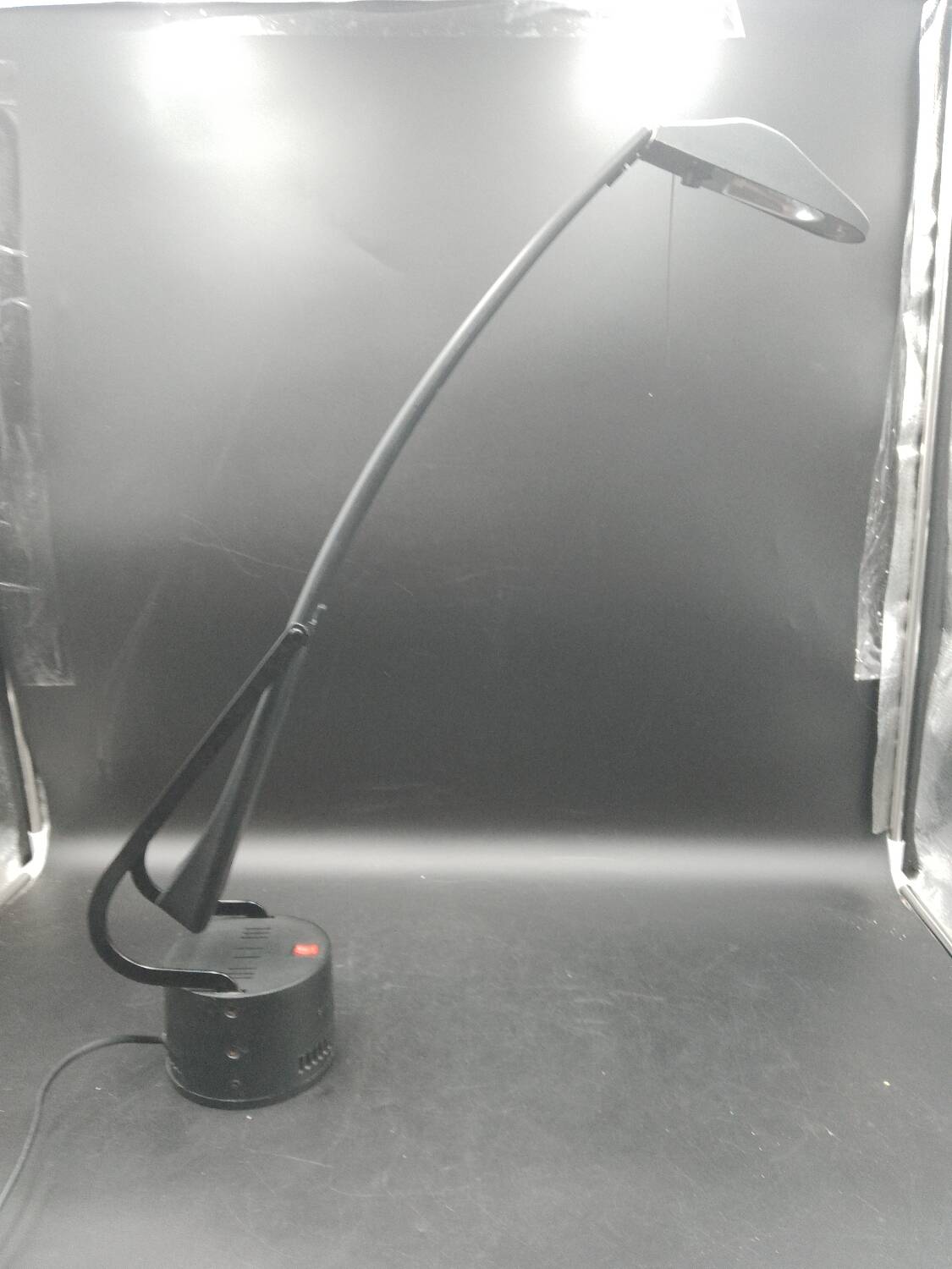 Vintage stilplast imq halogen pendulum desk lamp design italy memphis