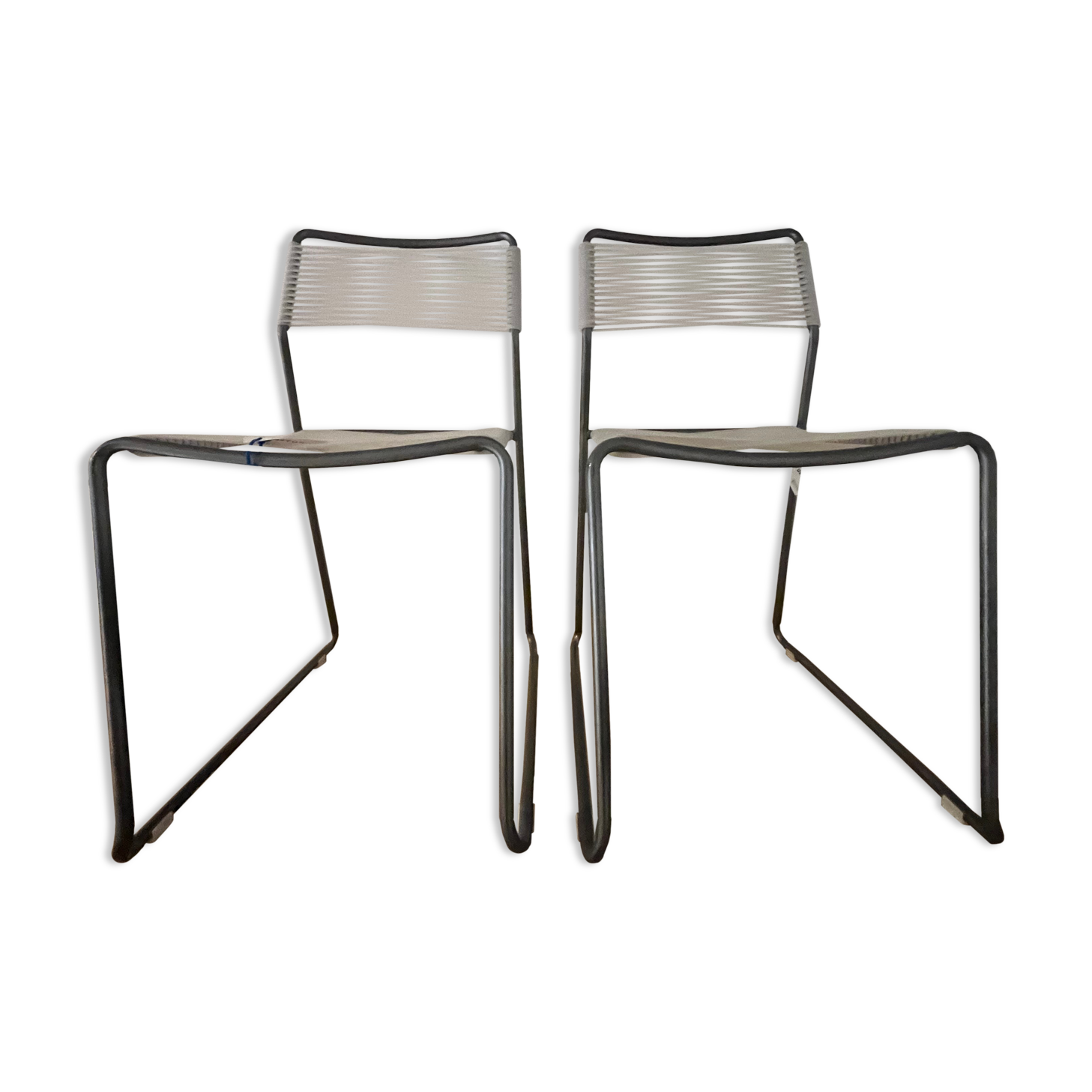 Set of 2 vintage Spaghetti chairs Lisa Norider for Ikea