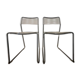 Ensemble de 2 chaises Spaghetti vintage Lisa Norider pour Ikea