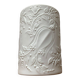 Vase en porcelaine blanche allemande par Bjørn Wiinblad pour Rosenthal, années 1960
