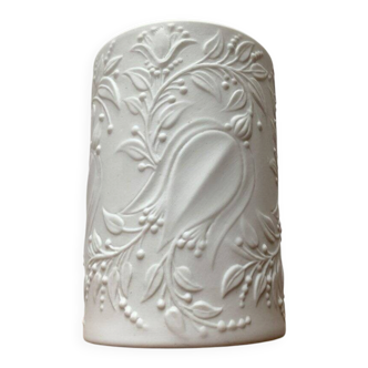 White German porcelain vase from the mid-century by Bjørn Wiinblad for Rosenthal, 1960s.