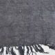 Tapis vintage 5x8 nuances de gris et bleu, 167x237 cm