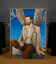 Oil painting on canvas Agnelli 2000