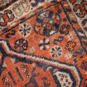 Tapis Antique Shiraz en Laine, Début du XXe Siècle, Élégance Historique