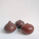 Set de 3 céramiques miniatures vintage Antonio Lampecco