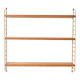 "Hylla” Scandinavian wall shelving system from the 1960s