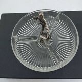 Old small glass and tin servants.