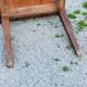 Old farm table spindle legs 195cm