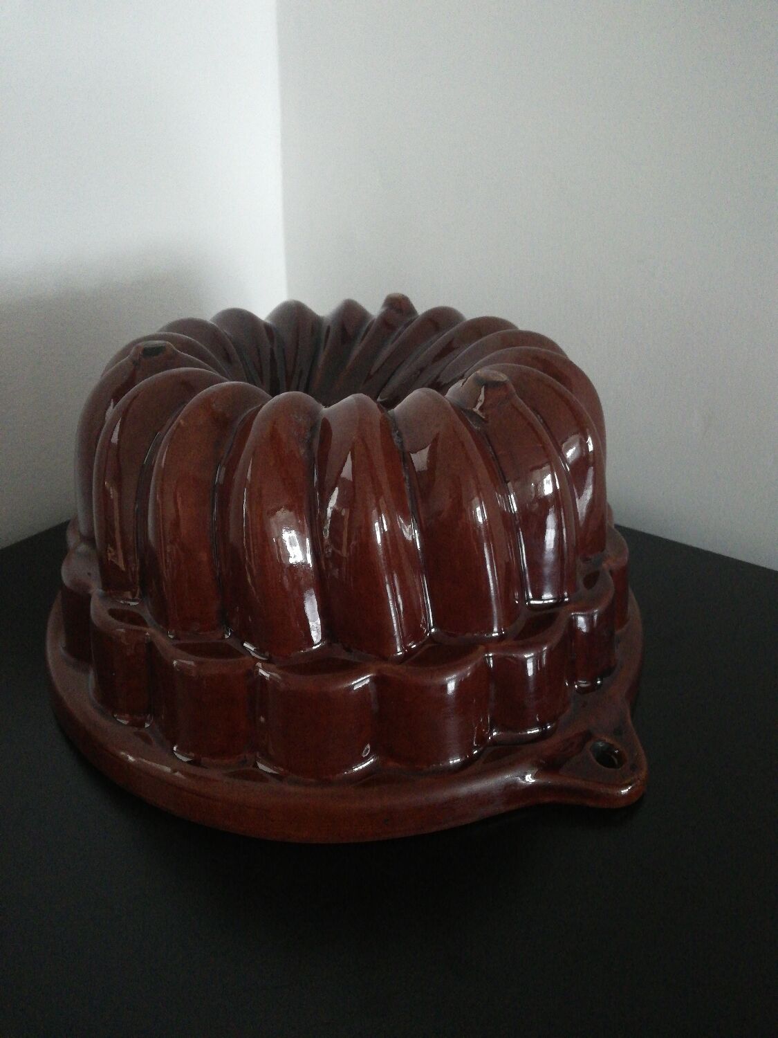 Ceramic kouglof cake mould West Germany